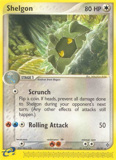 Shelgon (20/97) [EX: Dragon] | Card Merchant Takapuna