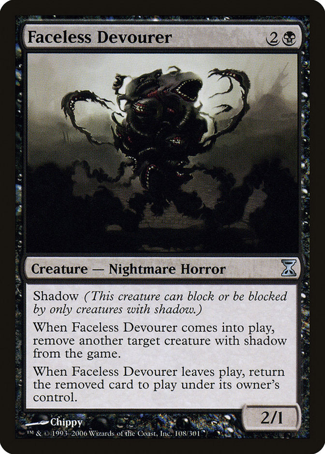 Faceless Devourer [Time Spiral] | Card Merchant Takapuna