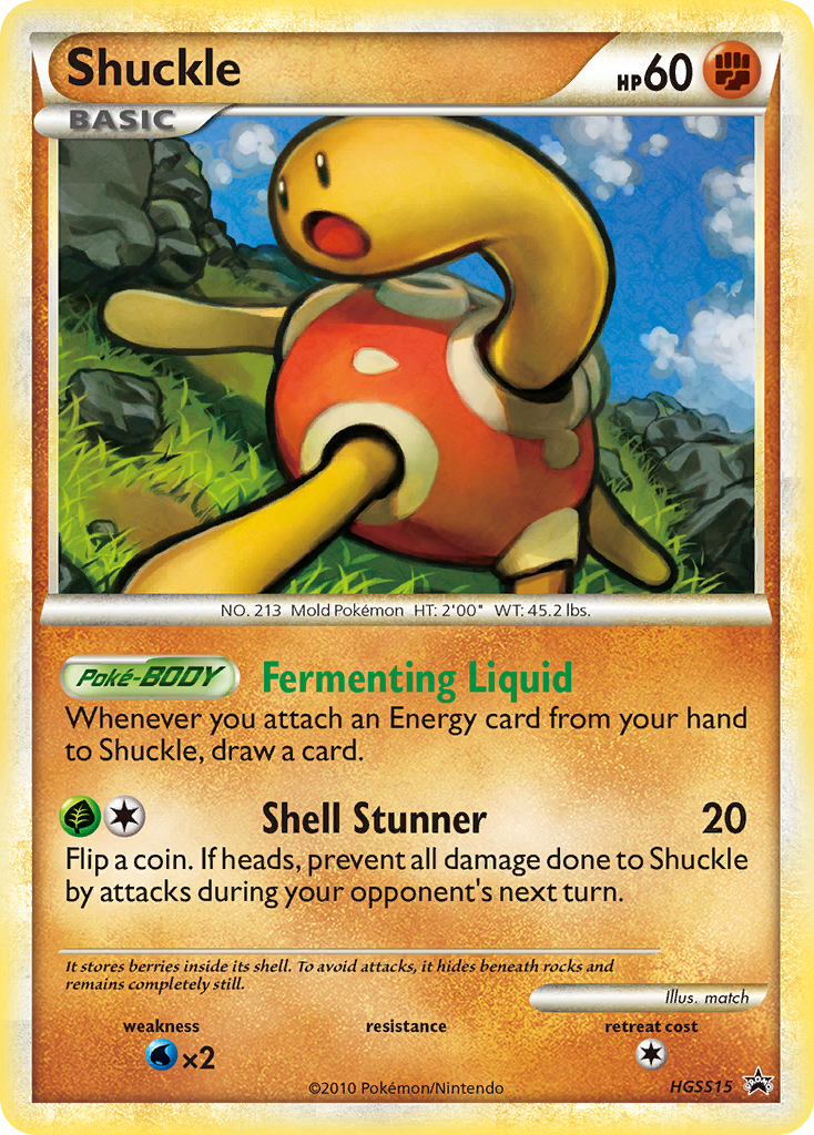 Shuckle (HGSS15) [HeartGold & SoulSilver: Black Star Promos] | Card Merchant Takapuna