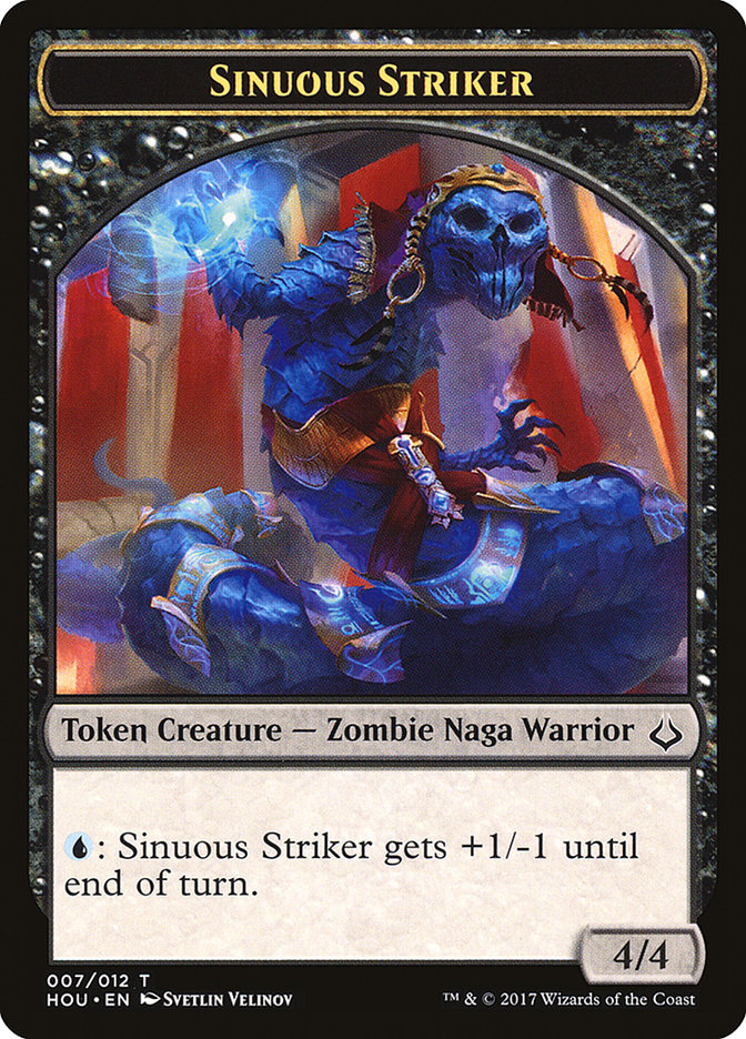 Sinuous Striker Token [Hour of Devastation Tokens] | Card Merchant Takapuna