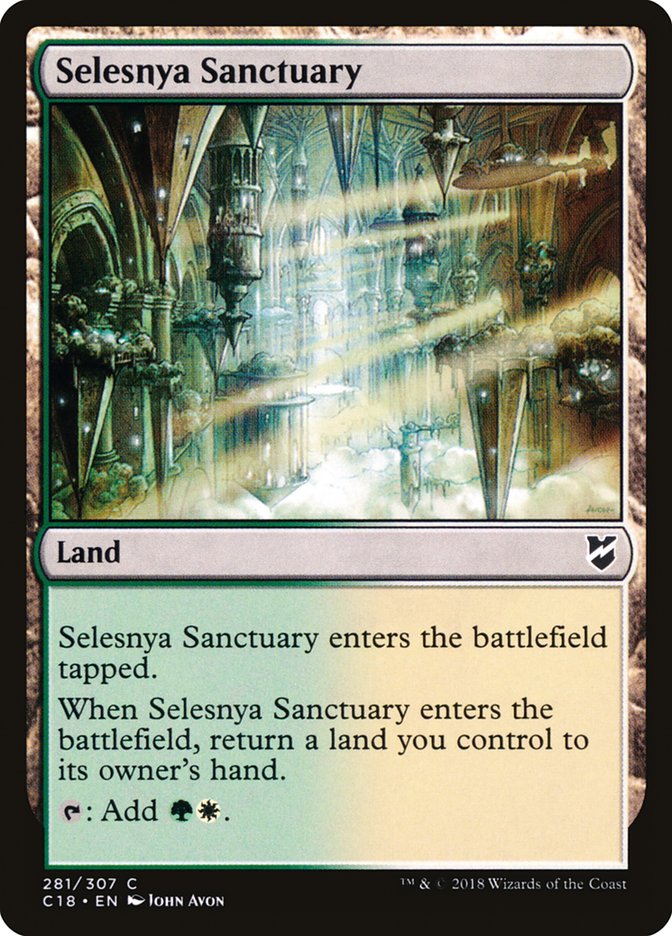 Selesnya Sanctuary [Commander 2018] | Card Merchant Takapuna