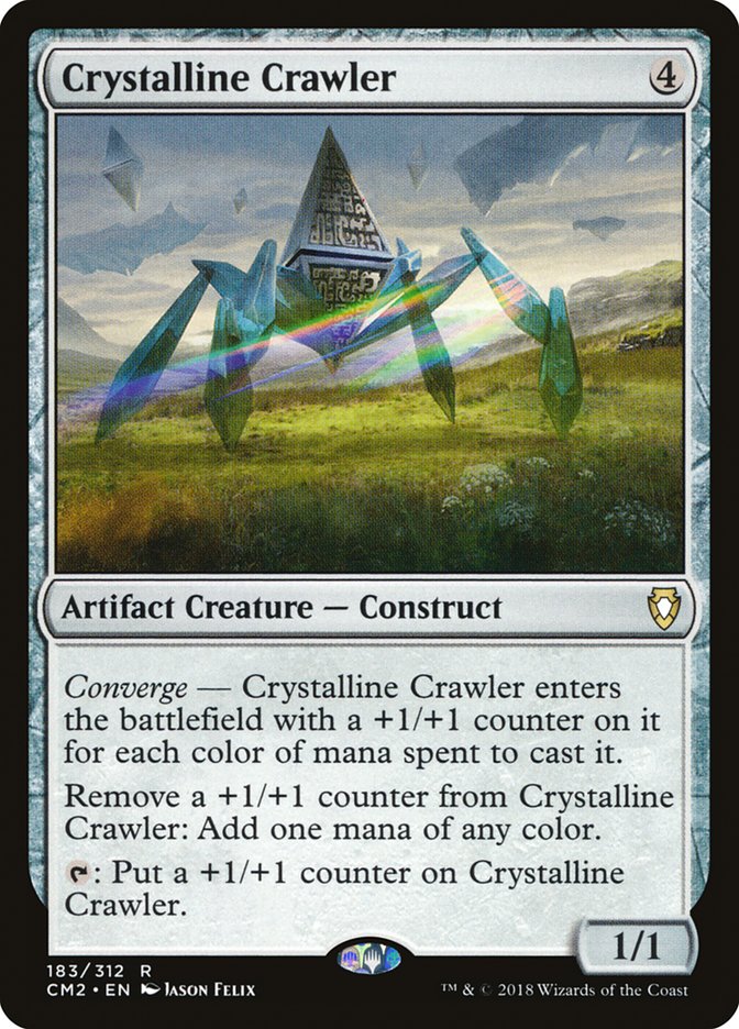 Crystalline Crawler [Commander Anthology Volume II] | Card Merchant Takapuna