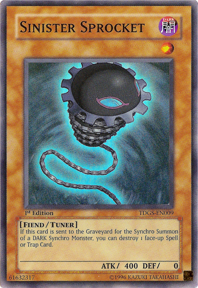 Sinister Sprocket [TDGS-EN009] Super Rare | Card Merchant Takapuna