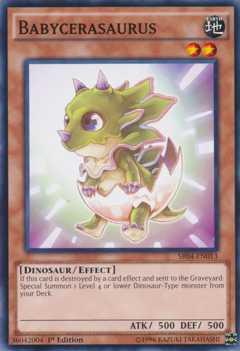 Babycerasaurus [SR04-EN013] Common | Card Merchant Takapuna