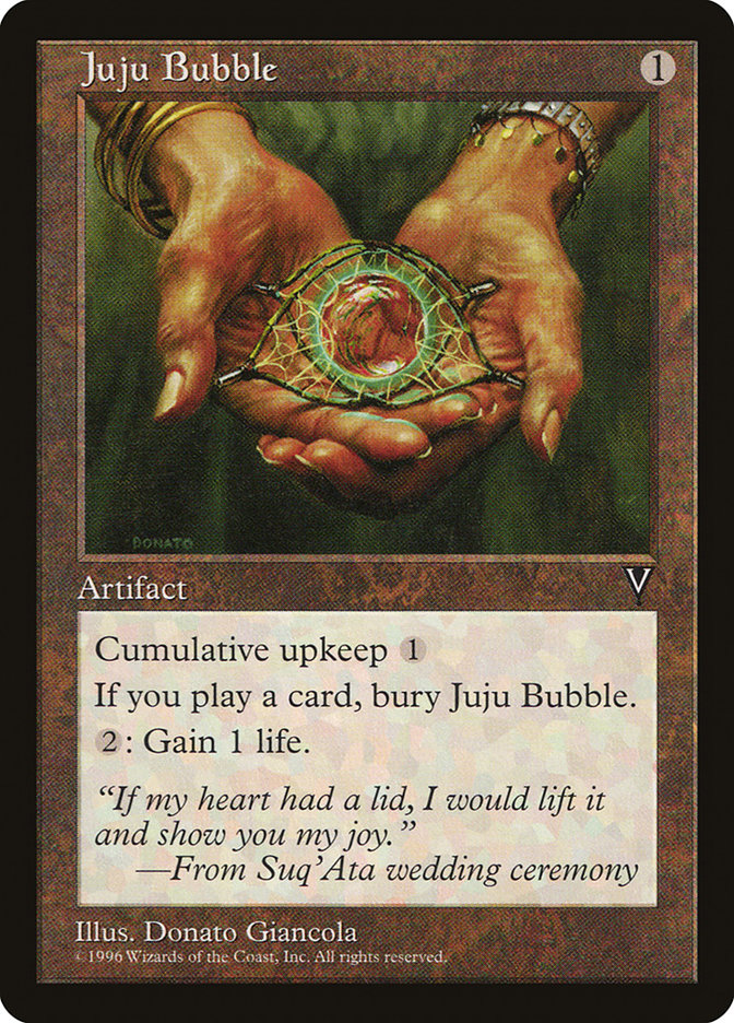 Juju Bubble [Visions] | Card Merchant Takapuna