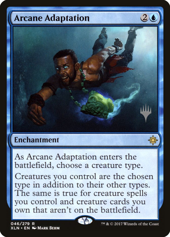 Arcane Adaptation (Promo Pack) [Ixalan Promos] | Card Merchant Takapuna