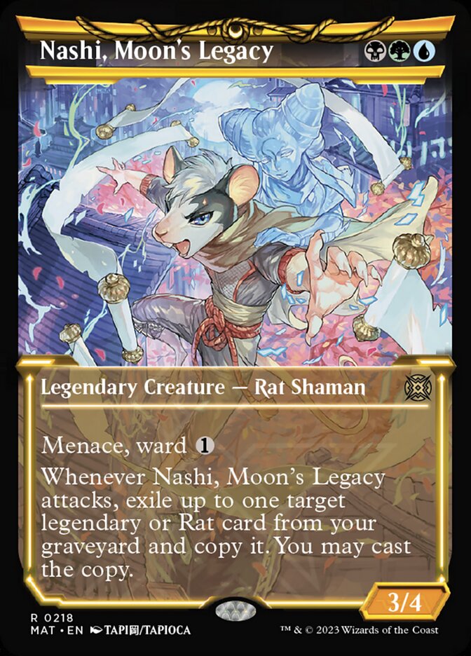 Nashi, Moon's Legacy (Showcase Halo Foil) [March of the Machine: The Aftermath] | Card Merchant Takapuna