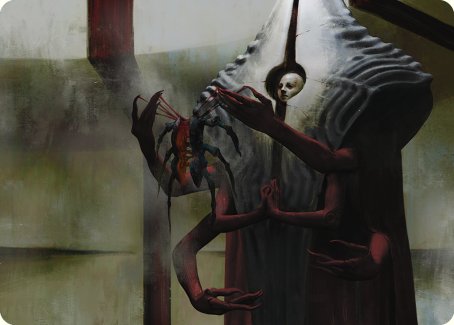 Vivisection Evangelist Art Card [Phyrexia: All Will Be One Art Series] | Card Merchant Takapuna