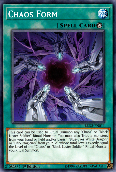 Chaos Form [LED3-EN011] Common | Card Merchant Takapuna