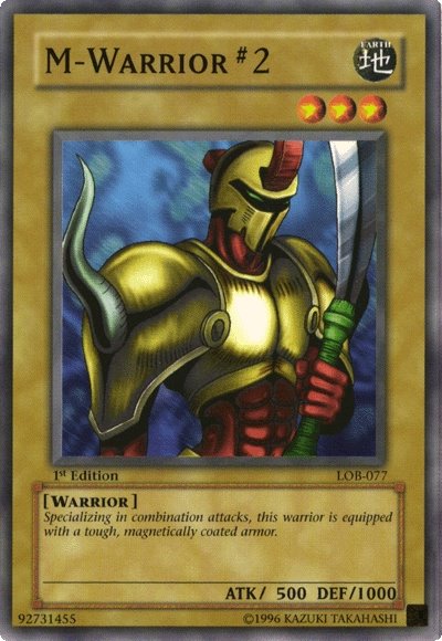 M-Warrior #2 [LOB-077] Common | Card Merchant Takapuna