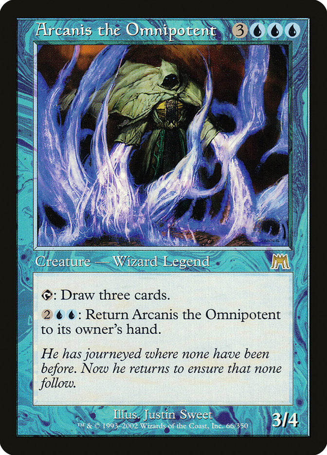 Arcanis the Omnipotent [Onslaught] | Card Merchant Takapuna