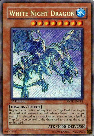 White Night Dragon [ANPR-EN092] Secret Rare | Card Merchant Takapuna