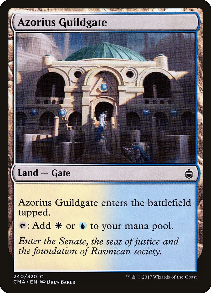 Azorius Guildgate [Commander Anthology] | Card Merchant Takapuna