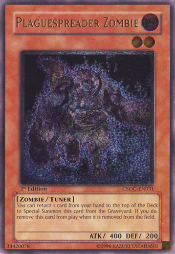 Plaguespreader Zombie (UTR) [CSOC-EN031] Ultimate Rare | Card Merchant Takapuna