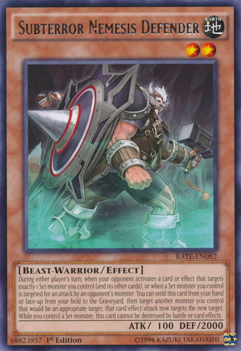 Subterror Nemesis Defender [RATE-EN082] Rare | Card Merchant Takapuna