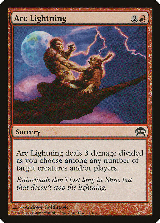 Arc Lightning [Planechase] | Card Merchant Takapuna