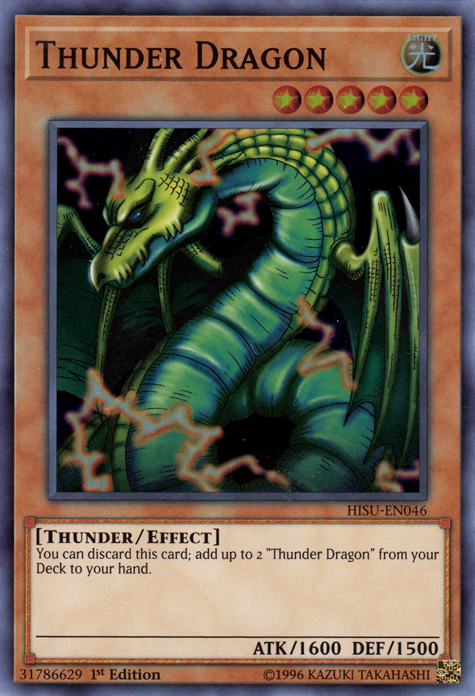 Thunder Dragon [HISU-EN046] Super Rare | Card Merchant Takapuna