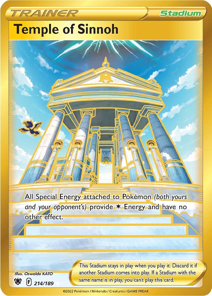 Temple of Sinnoh (214/189) [Sword & Shield: Astral Radiance] | Card Merchant Takapuna