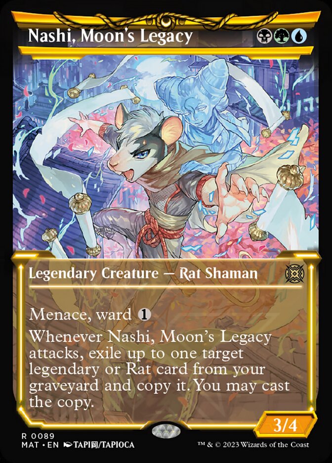 Nashi, Moon's Legacy (Showcase) [March of the Machine: The Aftermath] | Card Merchant Takapuna