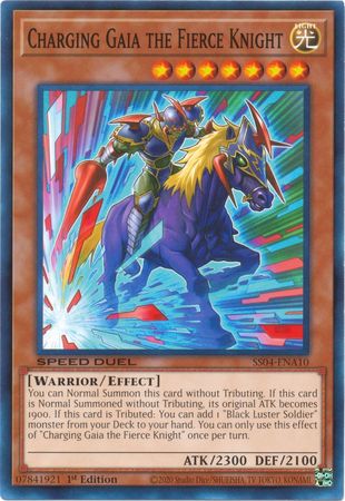 Charging Gaia the Fierce Knight [SS04-ENA10] Common | Card Merchant Takapuna