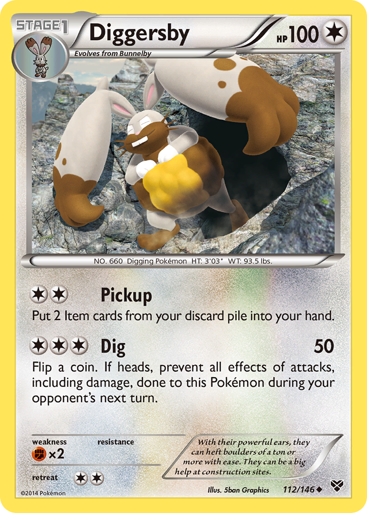 Diggersby (112/146) [XY: Base Set] | Card Merchant Takapuna