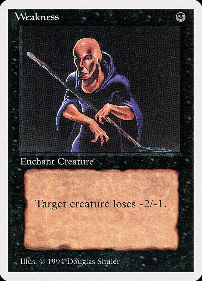 Weakness [Summer Magic / Edgar] | Card Merchant Takapuna