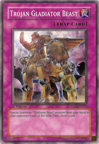 Trojan Gladiator Beast [CRMS-EN078] Common | Card Merchant Takapuna