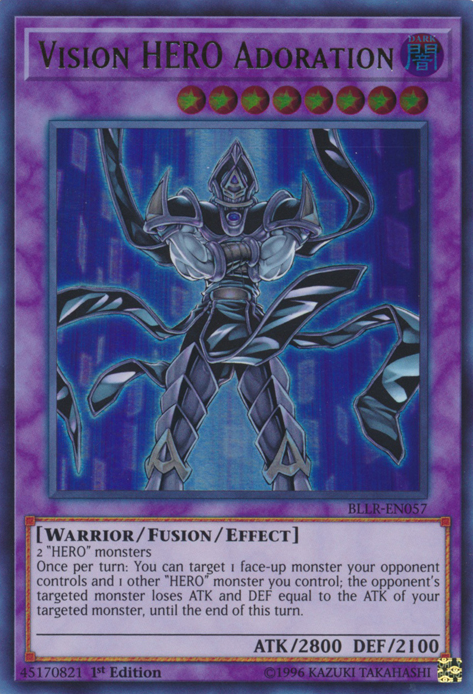 Vision Hero Adoration [BLLR-EN057] Ultra Rare | Card Merchant Takapuna