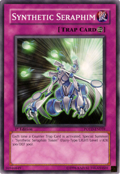 Synthetic Seraphim [POTD-EN059] Common | Card Merchant Takapuna