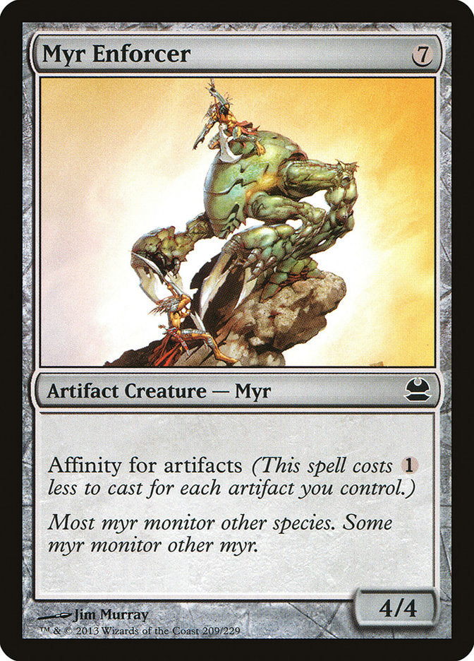 Myr Enforcer [Modern Masters] | Card Merchant Takapuna