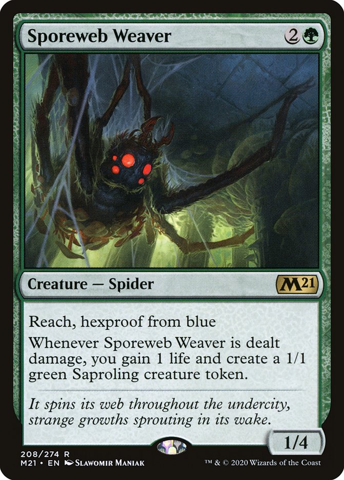 Sporeweb Weaver [Core Set 2021] | Card Merchant Takapuna