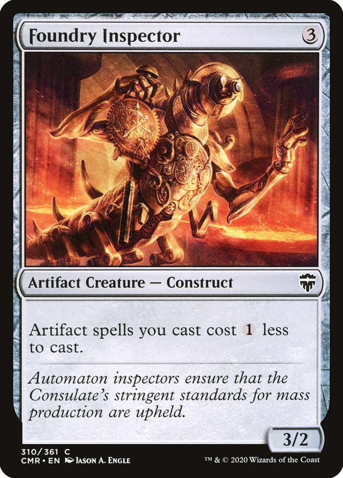 Foundry Inspector [Commander Legends] | Card Merchant Takapuna