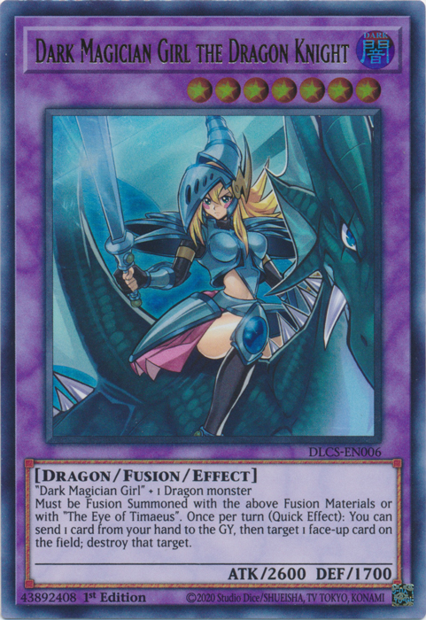 Dark Magician Girl the Dragon Knight [DLCS-EN006] Ultra Rare | Card Merchant Takapuna