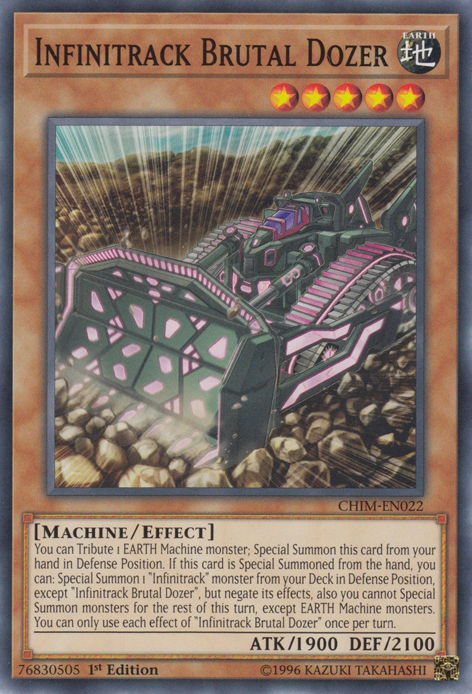 Infinitrack Brutal Dozer [CHIM-EN022] Common | Card Merchant Takapuna