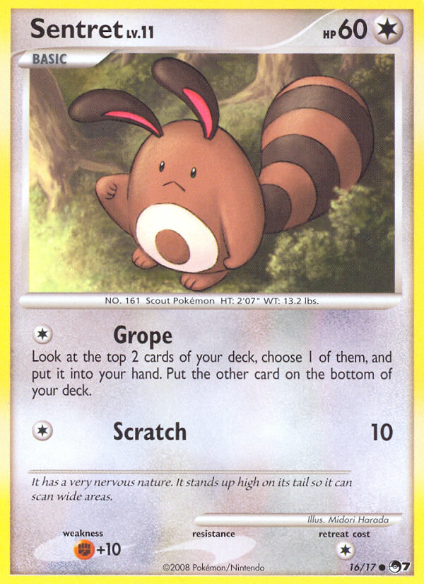 Sentret (16/17) [POP Series 7] | Card Merchant Takapuna