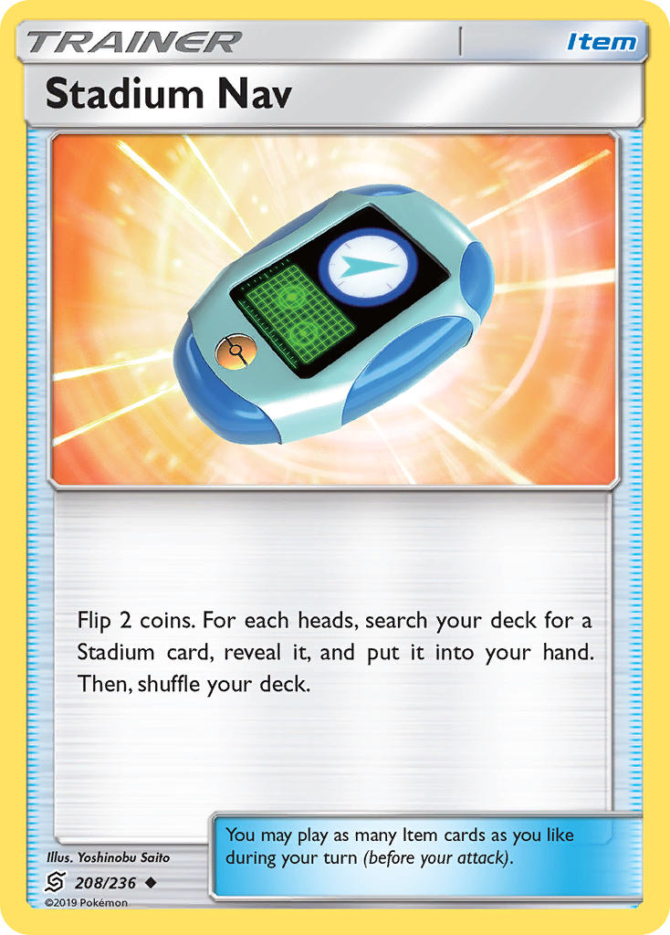 Stadium Nav (208/236) [Sun & Moon: Unified Minds] | Card Merchant Takapuna