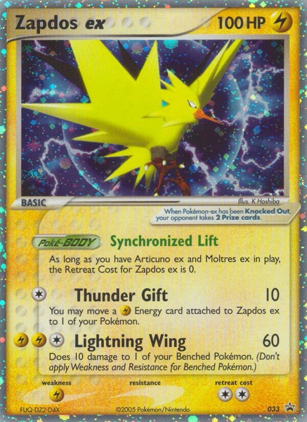 Zapdos ex (033) [Nintendo: Black Star Promos] | Card Merchant Takapuna