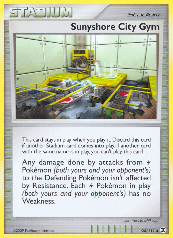 Sunyshore City Gym (94/111) [Platinum: Rising Rivals] | Card Merchant Takapuna