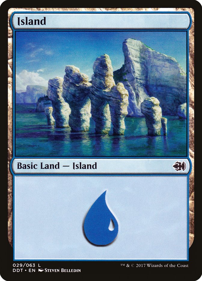 Island (29) [Duel Decks: Merfolk vs. Goblins] | Card Merchant Takapuna