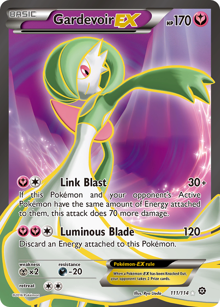 Gardevoir EX (111/114) [XY: Steam Siege] | Card Merchant Takapuna