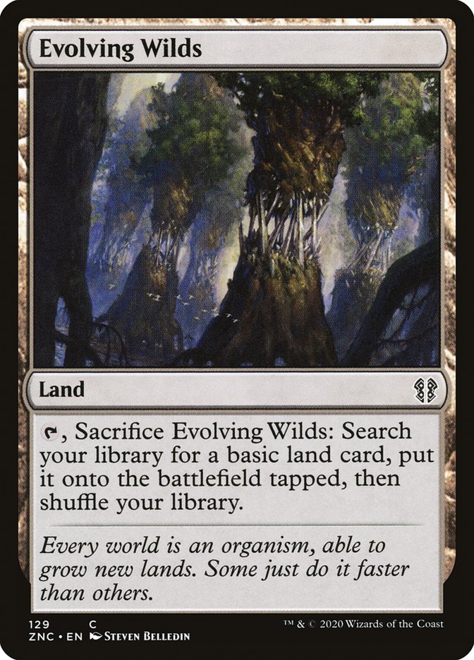 Evolving Wilds [Zendikar Rising Commander] | Card Merchant Takapuna