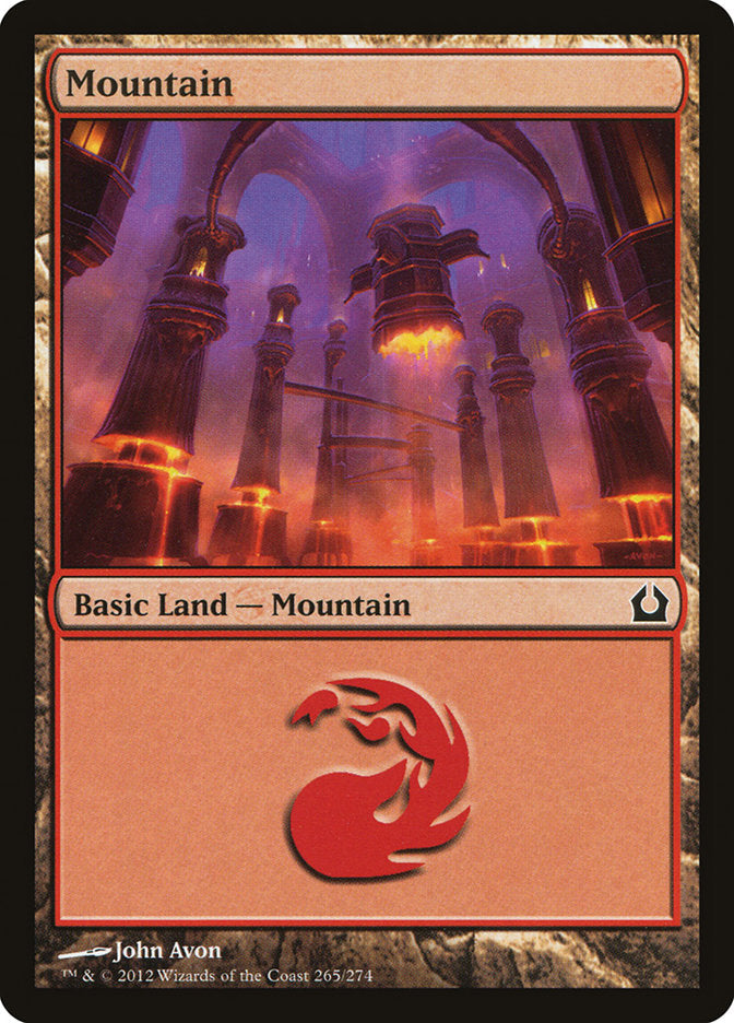 Mountain (265) [Return to Ravnica] | Card Merchant Takapuna