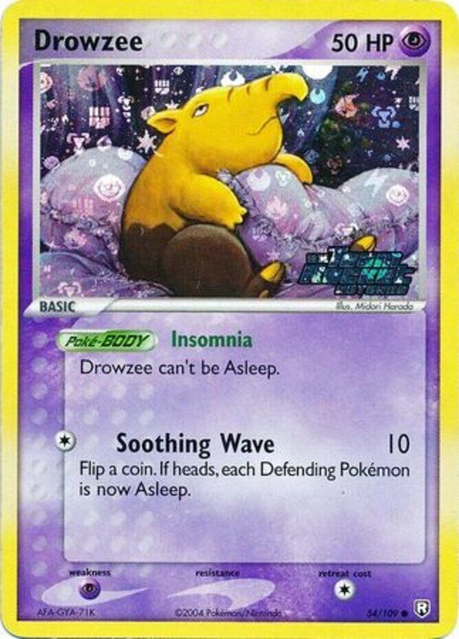 Drowzee (54/109) (Stamped) [EX: Team Rocket Returns] | Card Merchant Takapuna