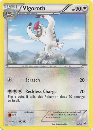 Vigoroth (4/30) [XY: Trainer Kit 1 - Bisharp] | Card Merchant Takapuna