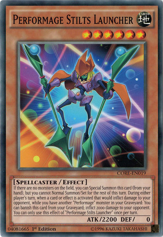 Performage Stilts Launcher [CORE-EN019] Common | Card Merchant Takapuna