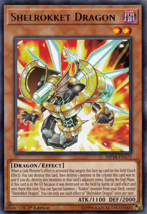 Shelrokket Dragon [MP18-EN175] Rare | Card Merchant Takapuna