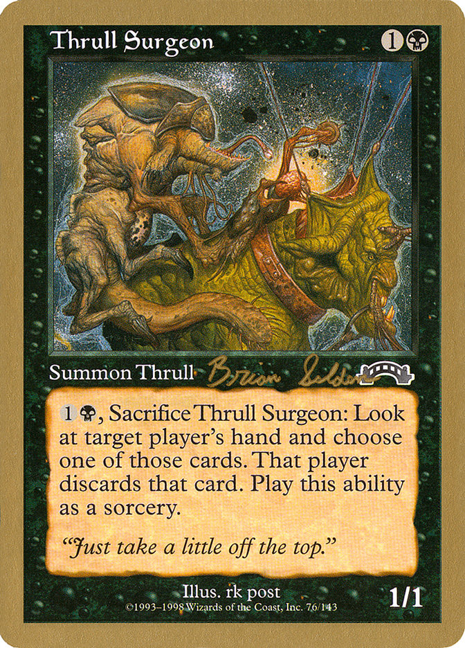 Thrull Surgeon (Brian Selden) [World Championship Decks 1998] | Card Merchant Takapuna