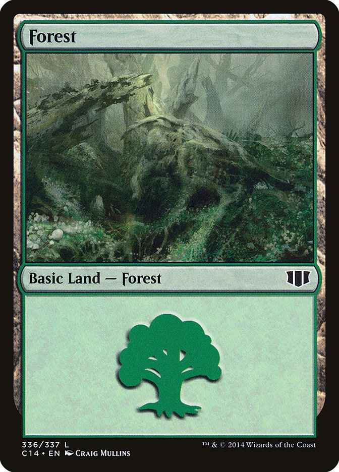 Forest (336) [Commander 2014] | Card Merchant Takapuna