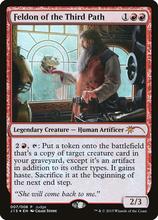 Feldon of the Third Path [Judge Gift Cards 2015] | Card Merchant Takapuna