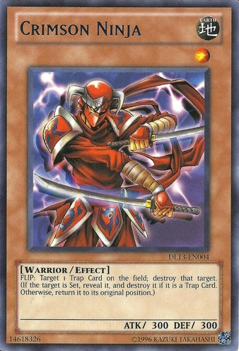 Crimson Ninja (Blue) [DL13-EN004] Rare | Card Merchant Takapuna